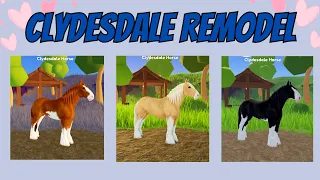 LETS GO HUNTING FOR THE NEW CLYDESDALE REMODELS! | Wild Horse Islands