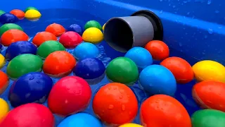 Water Marble Run ☆PVC Tunnel Cannon x Handmade Wooden Slider #6