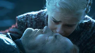 Game of Thrones 8x04 Opening Scene Daenerys kiss Jorah Before Funeral | Goodbye to Heroes Scene