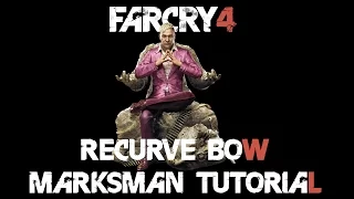 FarCry 4 - How to use the Marksman Sight on the Recurve Bow