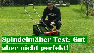 SPINDELMÄHER TEST: Einhell GC-HM 300 Handrasenmäher nur "ok" - das stört mich bei der Arbeit  👨‍🌾