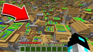 Я ПОТРАПИВ У НЕСКІНЧЕННЕ СЕЛО у Майнкрафт Українською!!! Діамант minecraft