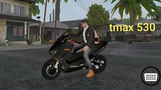 تحميل مود دراجة النارية gta sa tmax 530 للأندرويد