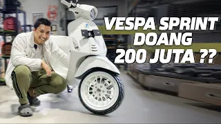 VESPA SPRINT X JUSTIN BIEBER LIMITED EDITION!