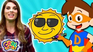 Fun Summer Adventures w/ Ms. Booksy and Super Drew  🌞🏝  Cool School Compilation