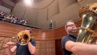 Verdi Requiem - Tuba Mirum - bass trombone and tuba