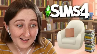 the new sims 'book nook kit' is THE BEST ONE