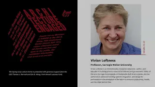 Lecture   Vivian Loftness