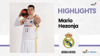 MARIO HEZONJA, leader and offensive leader of Real Madrid | Liga Endesa 2023-24