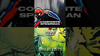 COMPOSITE SPIDERMAN VS CARACTERS ESPECIAL DE 40 INSCRITOS #shorts #anime #edit #marvel #dc