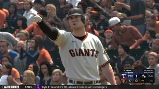 MLB The Show 23 Gameplay: Texas Rangers vs San Francisco Giants - (PS5) [4K60FPS]