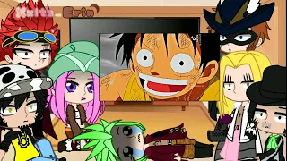 past worst generation react to ??? ||+Bartolomeo || 4/4 ||Gacha club