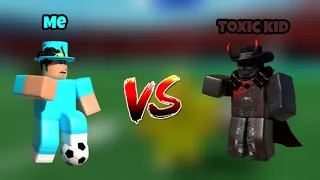 1v1ing A Toxic Kid... (Roblox Touch Football)
