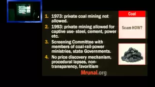 L7/P3: Mining Infrastructure: Deveopment & regulation- MMDR 2015, Coal auction