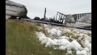 I-25 crash in Wyoming