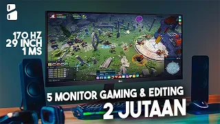 5 Monitor GAMING dan EDITING Terbaik Harga 2 JUTAAN