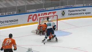 Kukshtel first KHL goal