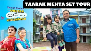 Gokuldham Society Tour  | Tarak Mehta Ka Ooltah Chashma Set Tour - Full Vlog