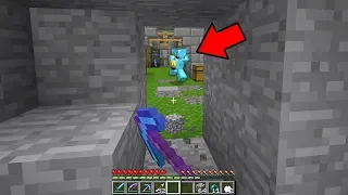 I found a rich kids secret Minecraft base, then quickly used invisibility...