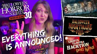 Halloween Horror Nights 2021 HUGE Announcement  I  5 Houses, 5 Scare Zones & 2 Live Shows!