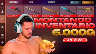 MONTANDO INVENTÁRIO PARA um FÃ no STANDOFF 2 ( AO VIVO ) ‹ P7GOD ›