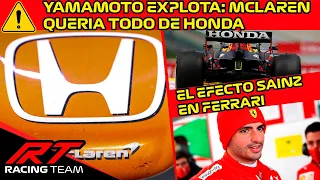 💣 En HONDA EXPLOTAN y REVIENTAN a MCLAREN ¿FUE CULPA NUESTRA? | El EFECTO SAINZ en FERRARI | F1