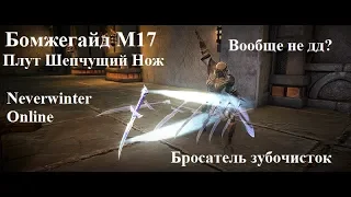 Neverwinter Online. Плут Шепчущий нож. Бомжегайд М17-М18.