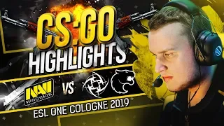 CSGO Highlights: NAVI vs NIP, FURIA @ ESL One Cologne 2019