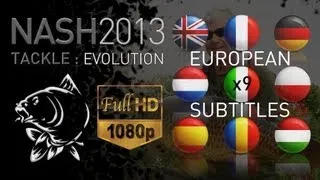 CARP FISHING NASH 2013 FULL PROMO DVD 1080P & SUBTITLES NASH TACKLE KEVIN NASH CARP ANGLER