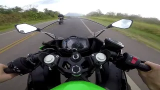 ТЕСТ ДРАЙВ KAWASAKI NINJA 400 !!! Максималка