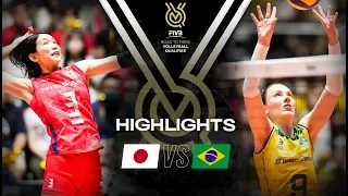 🇯🇵 JPN vs. 🇧🇷 BRA - Highlights | Women's OQT 2023