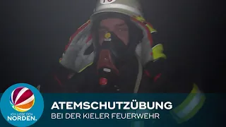 Atemschutzübung bei der Kieler Feuerwehr: Unser Reporter macht das harte Training mit