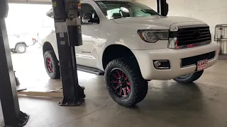 2020 Toyota Sequoia TRD SPORT 3inch lift install