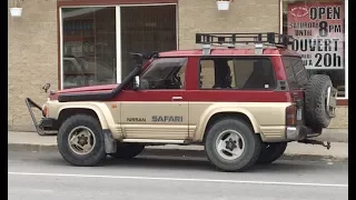 1980's Nissan Safari Kingsroad 4x4 SUV Japan Import Walkaround - Netcruzer CARS