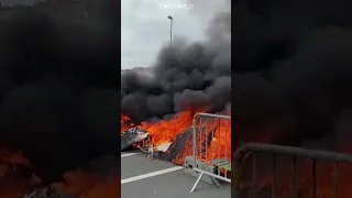 Violence grows across France as protesters smash shops