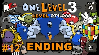 🗝️One Level 3: Stickman Jailbreak ENDING - Gameplay#12 (level 271-288)