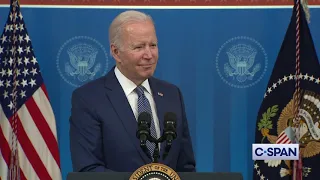 President Biden: "I don't think about the former president."