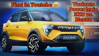 New Mahindra XUV 3XO Variants & Tata Nexon Comparison🤩❤️