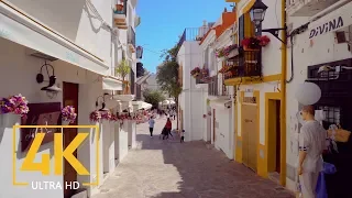 The Allure of Ibiza, Spain - 4K City Walking Tour with Original City Sounds