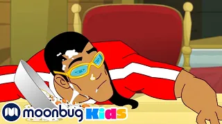 SUPA STRIKAS - S03 E29 - Own Ghoul | Kids Football Cartoon | MOONBUG KIDS - Superheroes