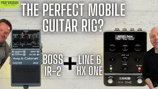 Boss IR-2 + Line 6 HX ONE: The Ultimate Mobile Guitar Rig?