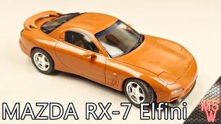 Building Tamiya 1:24 Mazda RX-7 elfini