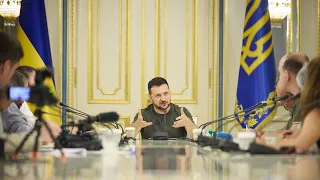 Интервью Владимира Зеленского ведущим испанским СМИ (2023) Новости Украины