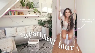 My 800$ APARTMENT TOUR in Vienna! Boho inspired 2021 🌿
