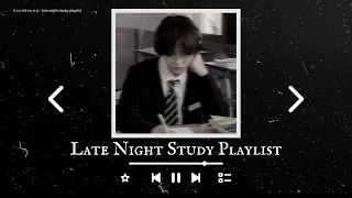 b t s • t x t • e n h y p e n • s e v e n t e e n ~ late night study playlist