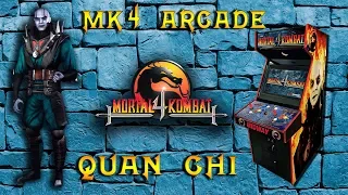 Mortal Kombat 4 ARCADE MAME 2019 | Quan Chi Playthrough (Master II) #freemk4