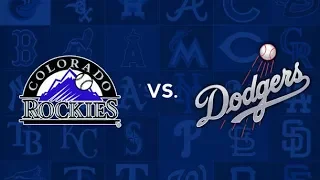 Colorado Rockies vs Los Angeles Dodgers Full Game Highlights