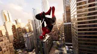 Far From Home Suit Parkour Swinging Marvel’s Spider-Man 2