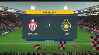 Sepsi OSK vs FCSB | Liga 1 24th October 2022 Full Match | PS5