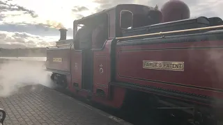 David Lloyd George leaving Porthmadog 9/10/18